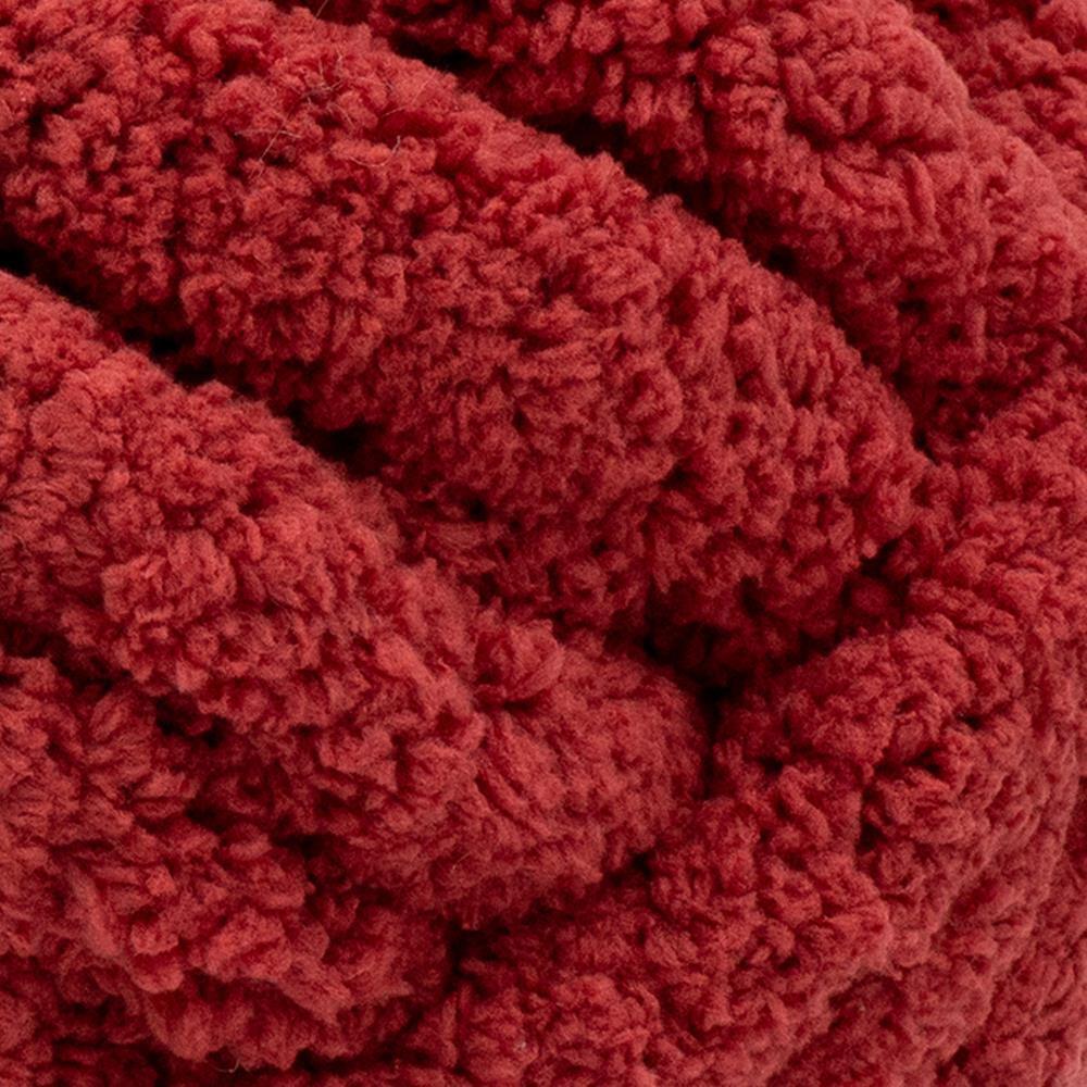 Red Recycled Hank Banana Yarn for Knitting Projects - Felt & Yarn